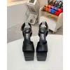 Versace shoes for Womens Sandals Medusa Aevitas Satin Platform RTW #A49009