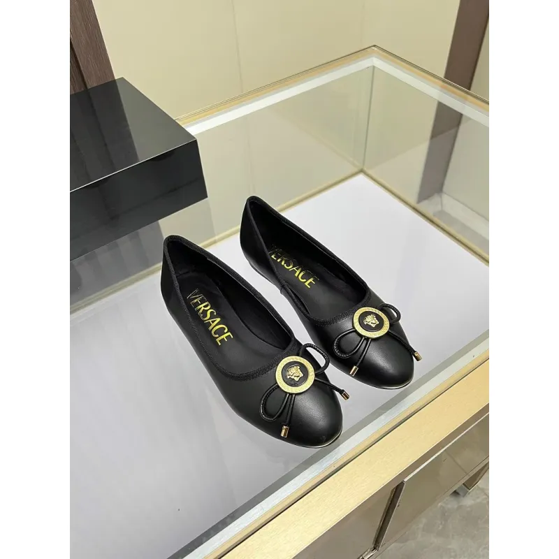 Versace shoes for Womens Versace Flats #A64770