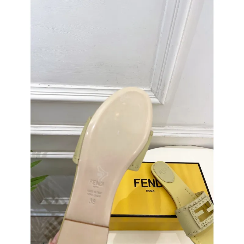 Fendi shoes for Fendi slippers for women #A65239