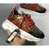 2024 Luxury Chain Reaction Men Women Casual shoes Top quality Black White Mesh Rubber Leather Flat Shoes Designer Sneakers Boots 36-45 #9130730