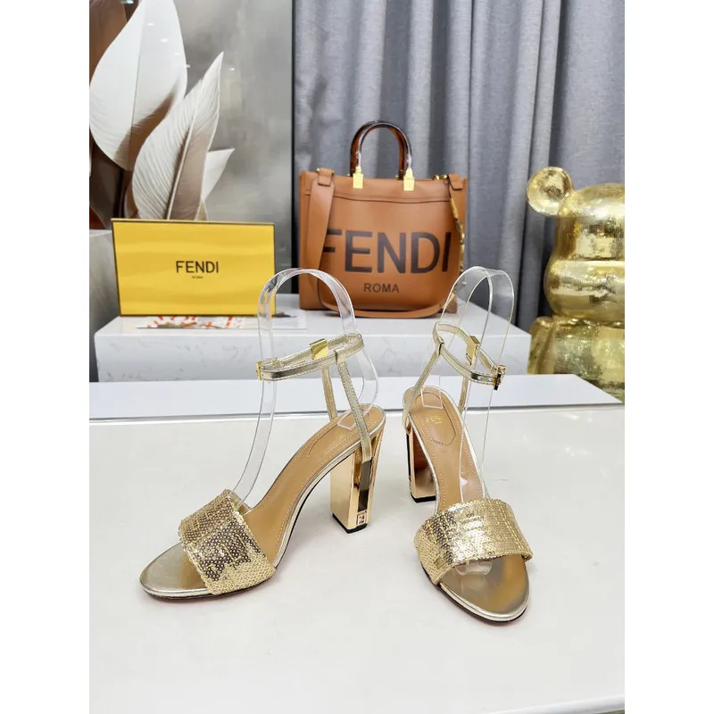 Fendi shoes for Fendi High-heeled shoes for women #A49595
