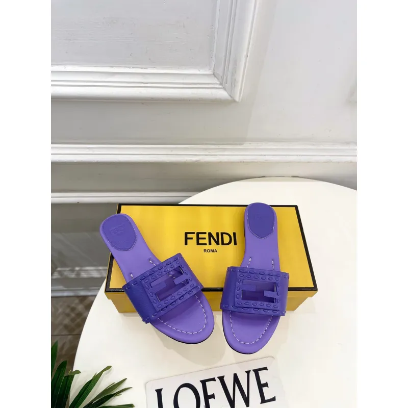 Fendi shoes for Fendi slippers for women #A65238