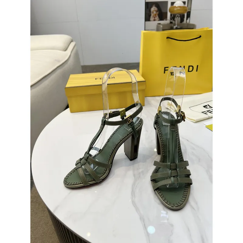 Fendi shoes for Fendi High-heeled shoes for women #A49597