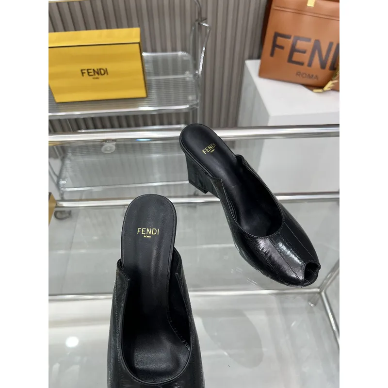 Fendi shoes for Fendi High-heeled shoes for women #A52456