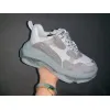 New Balenciaga 17FW Triple S Sneakers Mens Women Casual Shoes Triple S Clear Sole White Green Black Red Rainbow Sports Outdoor Dad Shoe #9875178