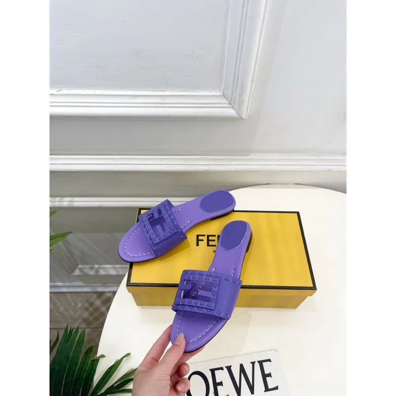 Fendi shoes for Fendi slippers for women #A65238