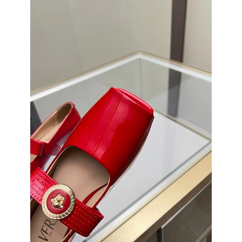 Versace shoes for Womens Versace Flats #A64785