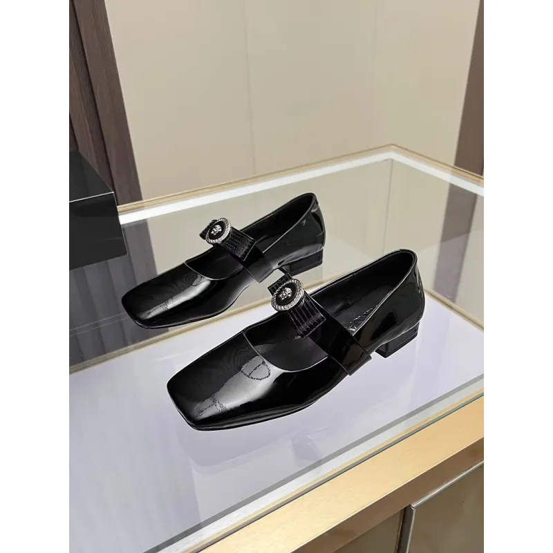 Versace shoes for Womens Versace Flats #A64795