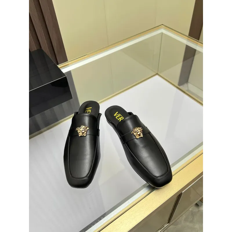 Versace shoes for Womens Versace Slippers heel height:2cm #A64791