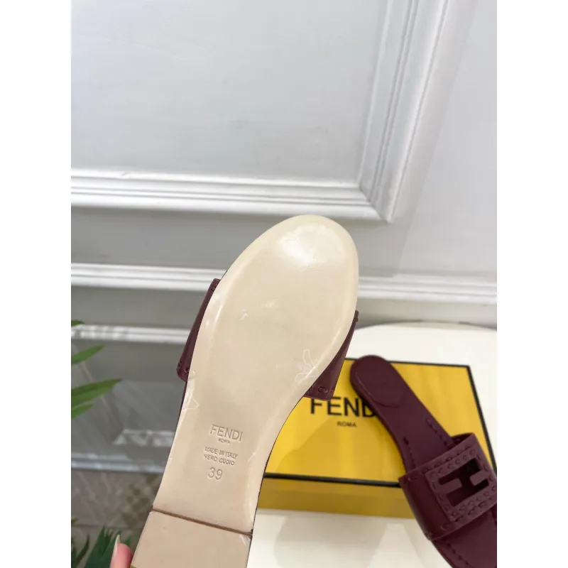 Fendi shoes for Fendi slippers for women #A65240