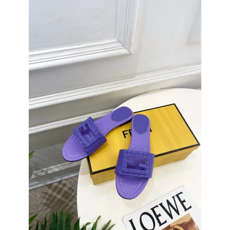 Fendi shoes for Fendi slippers for women #A65238