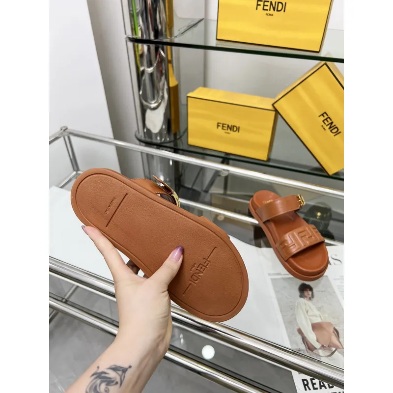 Fendi shoes for Fendi Slippers for men #A52446