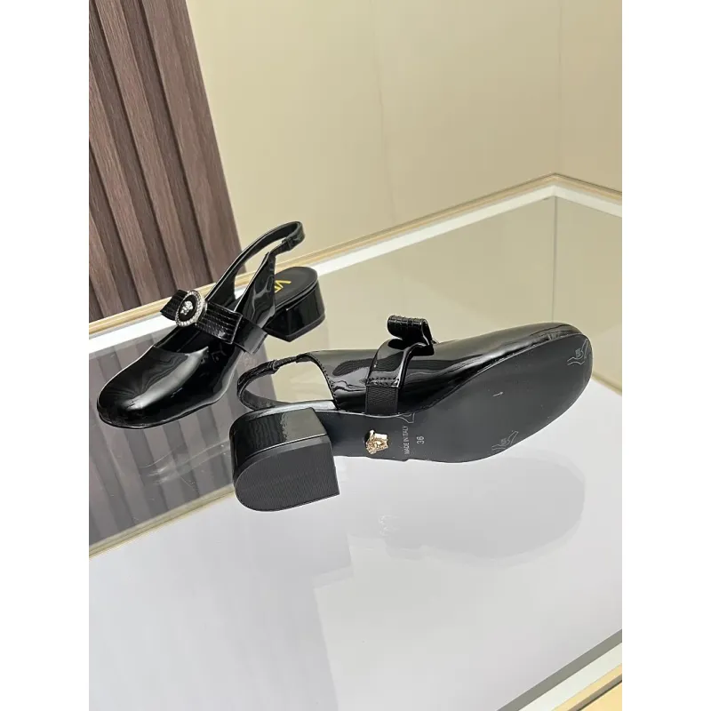 Versace shoes for Womens Versace Flats #A64798