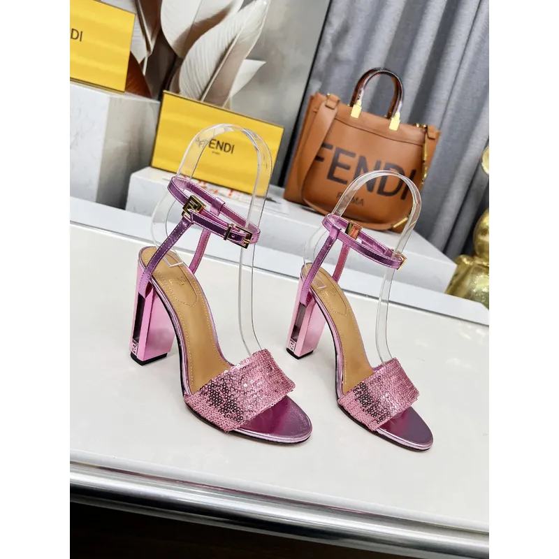 Fendi shoes for Fendi High-heeled shoes for women #A49595