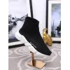 Balenciaga Speed 2.0 Sneaker Iconic Black Sock-Style Shoe with Lightweight Knit and Dynamic White Sole Timeless Essential for MEN #799925 Balenciaga Speed 2.0 Sneaker Iconic Black Sock-Style Shoe with Lightweight Knit and Dynamic White Sole Timeless Essential for MEN #799925