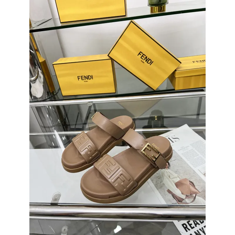 Fendi shoes for Fendi Slippers for men #A52446