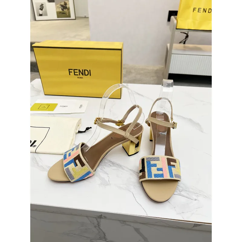 Fendi shoes for Fendi High-heeled shoes for women #A49596