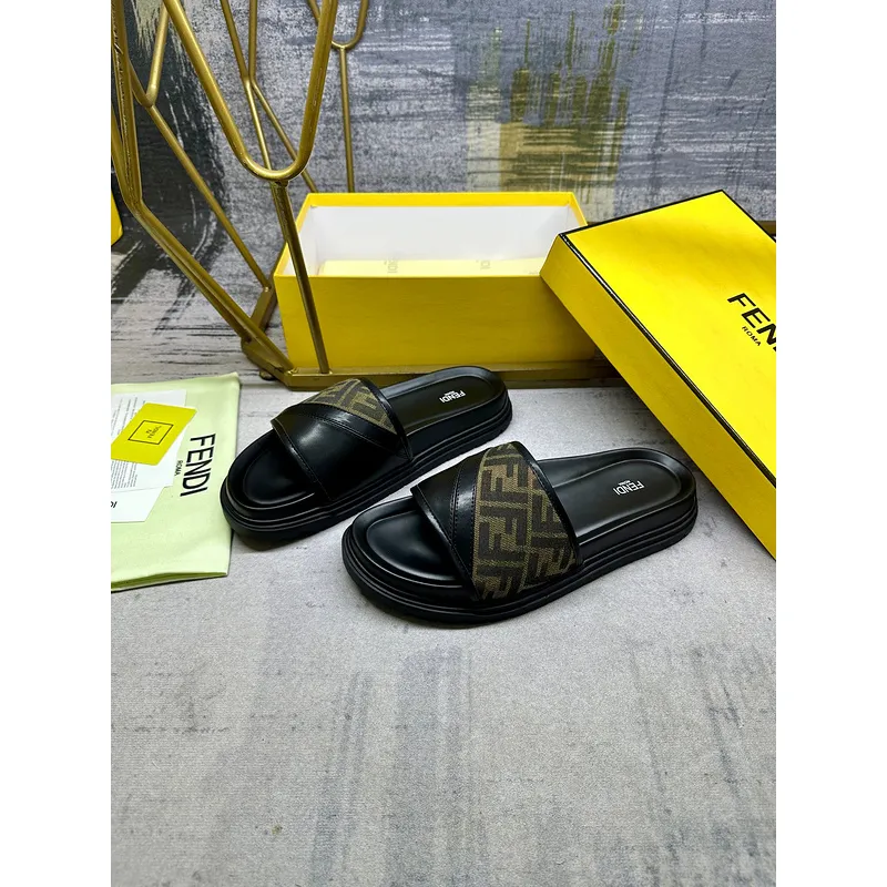 Fendi shoes for Fendi Slippers for men #A50785