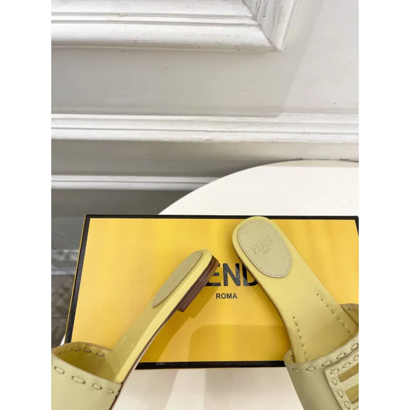 Fendi shoes for Fendi slippers for women #A65239