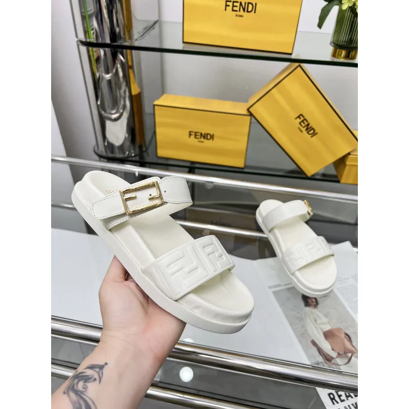 Fendi shoes for Fendi Slippers for men #A52446