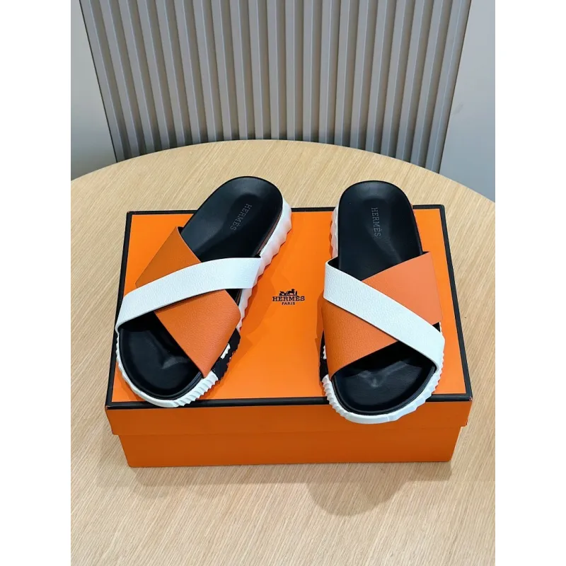 Hermes Slippers Shoes for Men #A63087