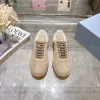 Designer Original brand High Quality Prada Shoes for Womens Prada Sneakers Nude #A52999
