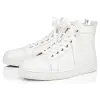 2020 CL Redbottom red bottoms men women fashion luxury designer shoes spike high top sneakers black white bred grey leather suede flats casual shoe #9874153