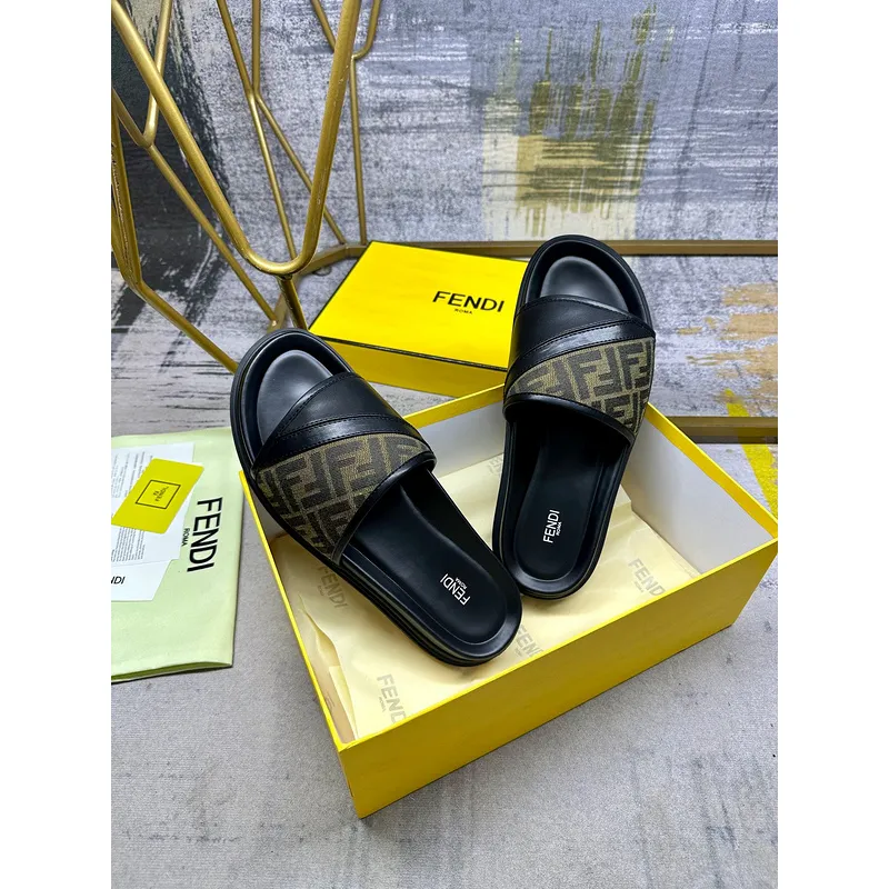 Fendi shoes for Fendi Slippers for men #A50785