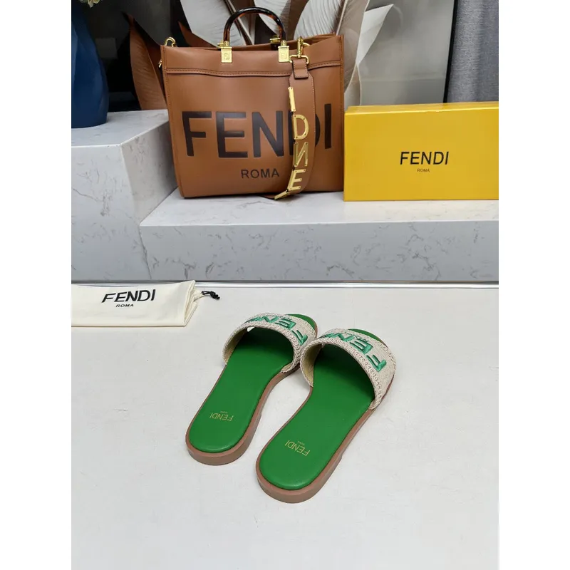 Fendi shoes for Fendi slippers for women #A50208