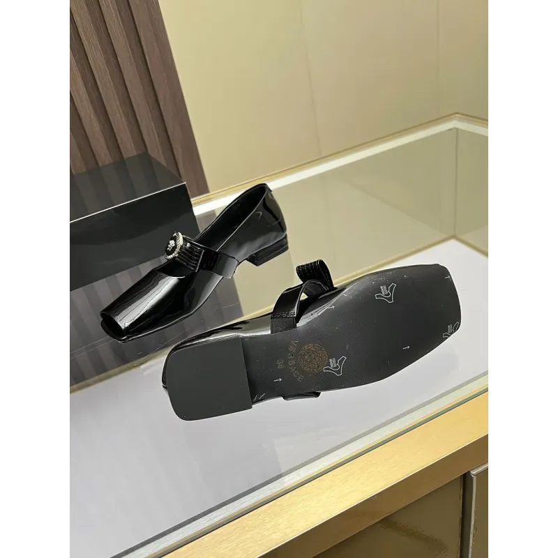 Versace shoes for Womens Versace Flats #A64787