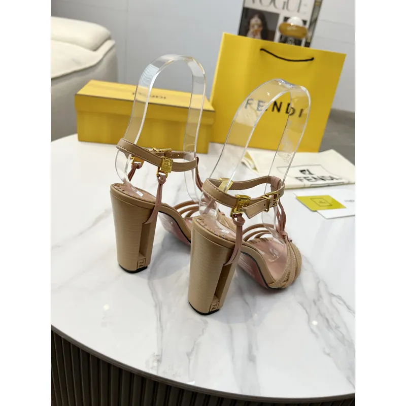 Fendi shoes for Fendi High-heeled shoes for women #A49597