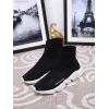 Balenciaga Speed 2.0 Sneaker Iconic Black Sock-Style Shoe with Lightweight Knit and Dynamic White Sole Timeless Essential for MEN #799925 Balenciaga Speed 2.0 Sneaker Iconic Black Sock-Style Shoe with Lightweight Knit and Dynamic White Sole Timeless Essential for MEN #799925