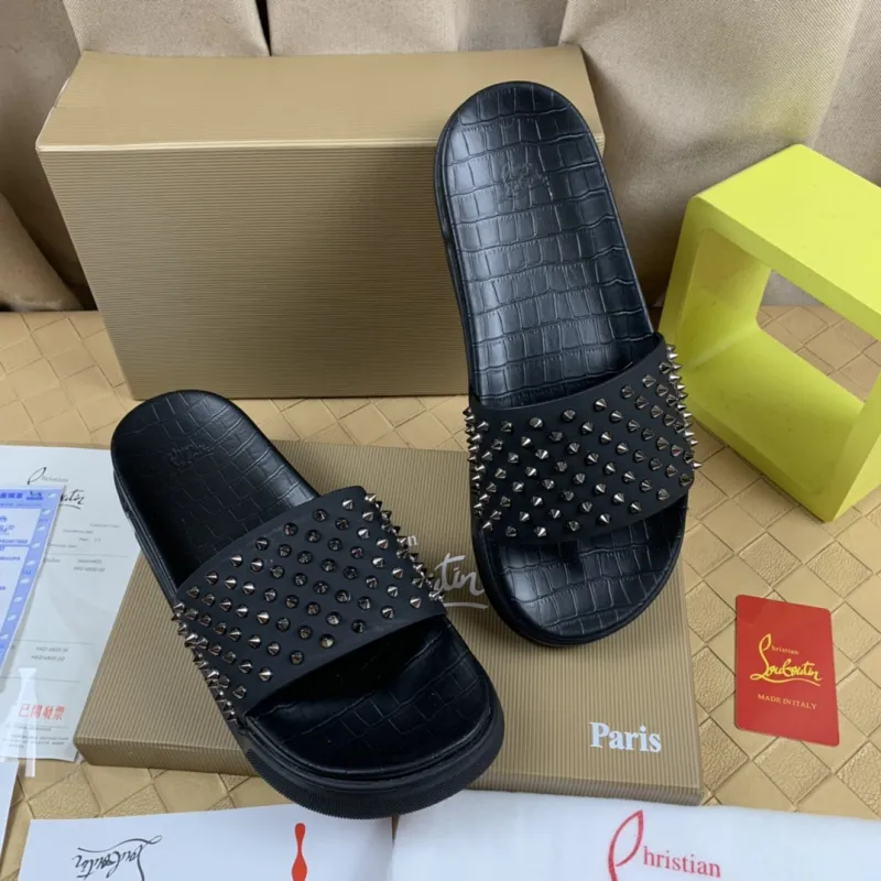 CL Redbottom Shoes for Mens CL Slippers #A36877