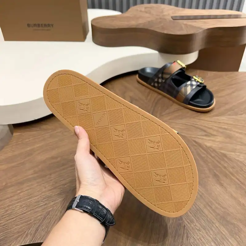 Burberry Shoes for Burberry Slippers for men #A64985