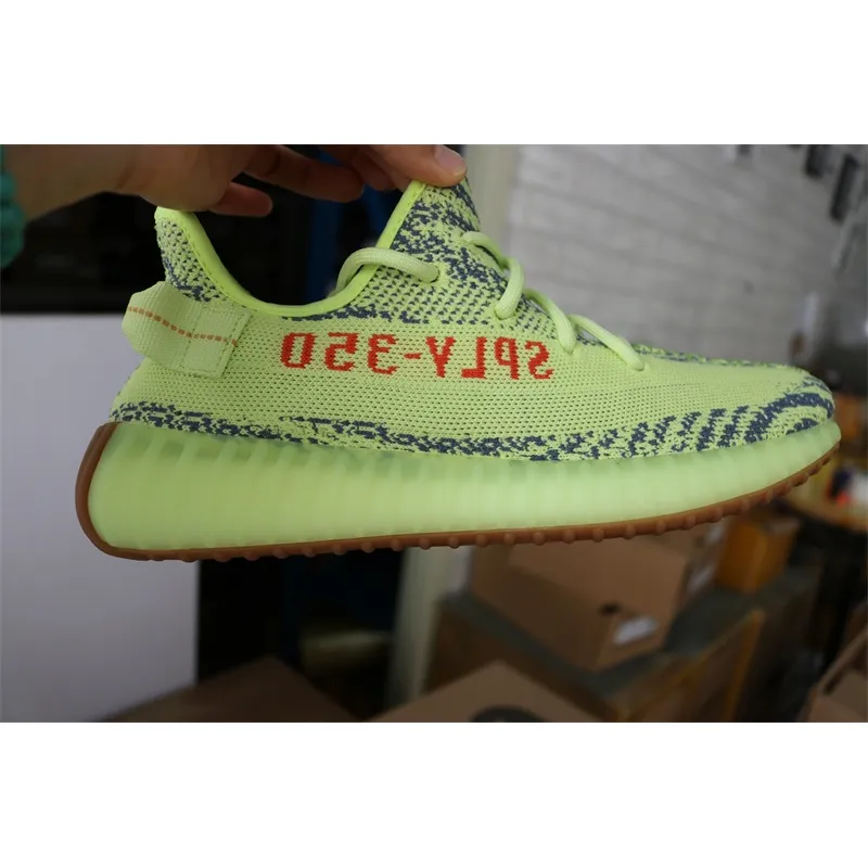 15 colors Best quality SPLY 350 V2 Butter Sesame Semi Frozen Blue Tint zebra Bred running shoes mens Sneakers US size 6-13 #9115388