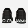 Dolce xGabbana Logo Plain Leather Street Style Sneakers #A30109