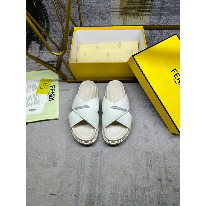 Fendi shoes for Fendi Slippers for men #A50786 Fendi shoes for Fendi Slippers for men #A50786