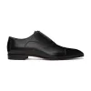CL Redbottom Buffed calfskin oxfords in black #999930400
