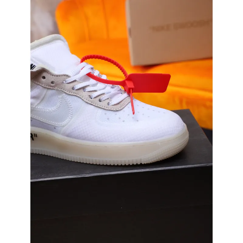 Nike x OFF-WHITE Air Force 1 shoes High Quality White #999928121