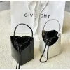 Givenchy Two Tone Leather Bucket Bags With Drawstring Closure #A52345