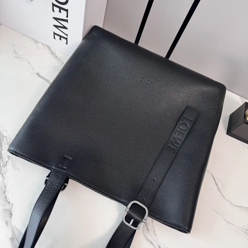Loewe Loop Leather Tote Bag 35x35x10cm #A63846