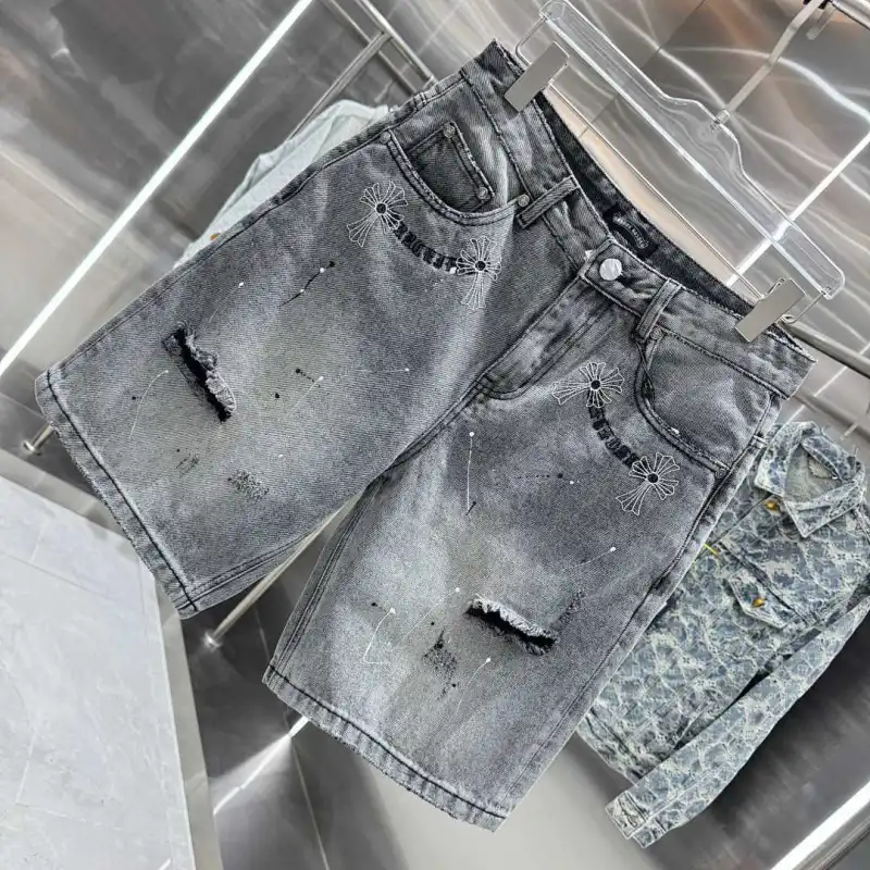 Chrome Hearts Pants for Chrome Hearts Short pants for men #A62996