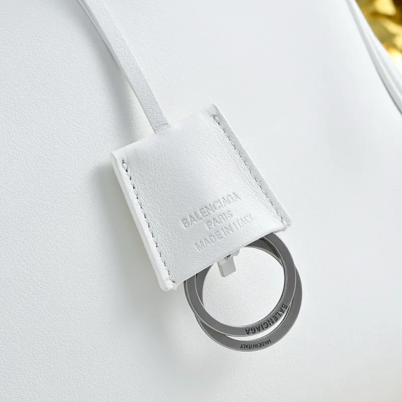 Balenciaga Rodeo Soft Leather Handbag Silver Buckle 35x23x11cm  #A64962