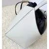 Givenchy Two Tone Leather Bucket Bags With Drawstring Closure #A52345