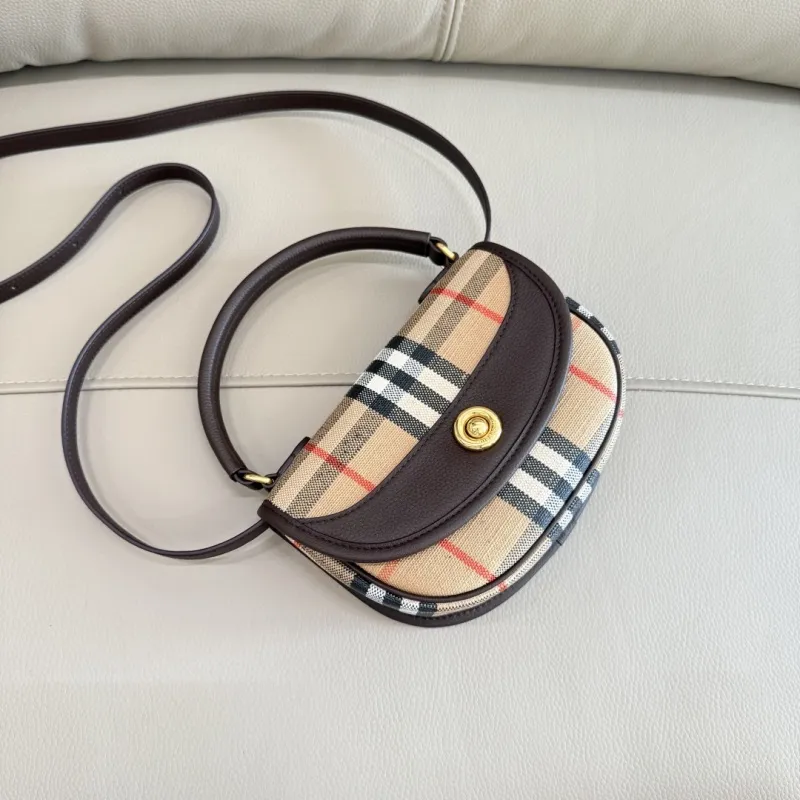 Burberry Plaid Mini Handbag 195 #A55699 Burberry Plaid Mini Handbag 195 #A55699