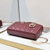 D-ior Lady D-Joy Handbag Wine #A57295