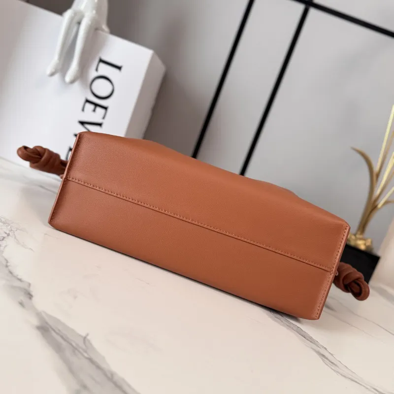 Loewe Flamenco Nappa Leather Drawstring Bag 30x24.5x10.5cm #A63852