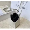 Givenchy Two Tone Leather Bucket Bags With Drawstring Closure #A52345