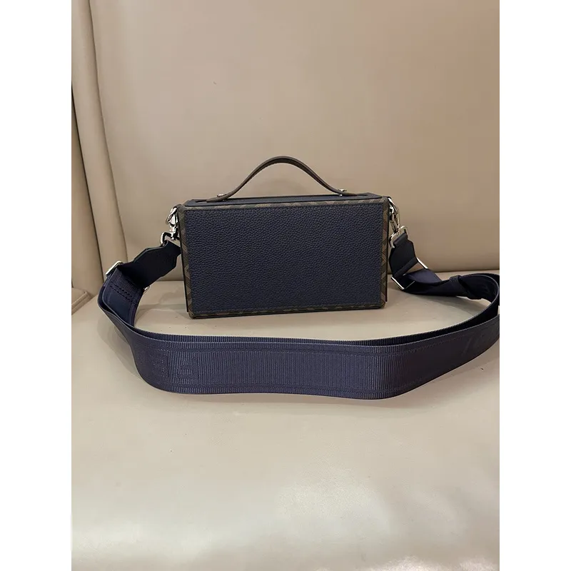 Baguette Soft Trunk Leather Multicolour Size:22*13*6.5cm #A49093
