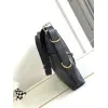 Givenchy Black Leather Shoulder Bags With Distinctive Metal Accents For Fashionistas #A52343
